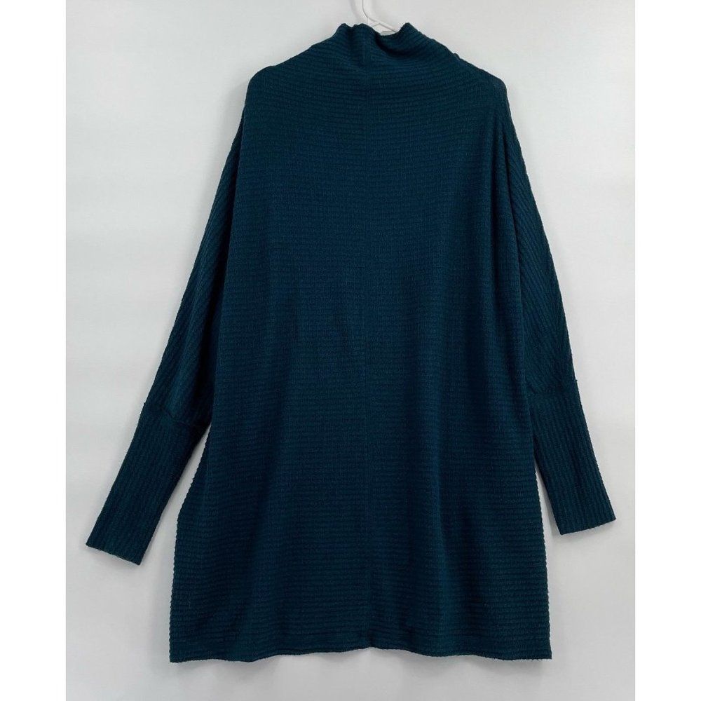 We the Free Cowl Neck Oversized Long Sleeve Sweater Women's Size Large Teal